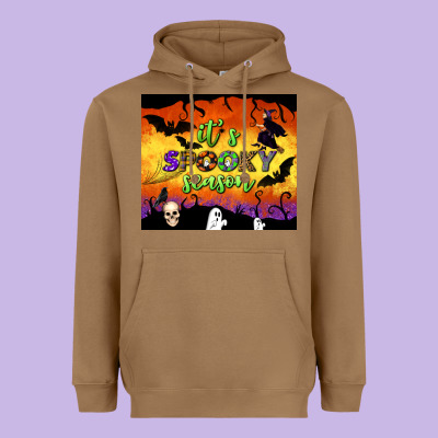 It's Spooky Season Tumbler Heavyweight Hoodie Designed By Bundleandbundleshop
