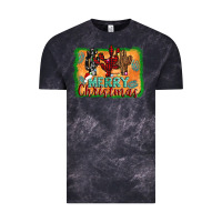 Cloud Black merry christmas cactus Vintage Tee - Jasminsmagicworld