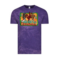 Cloud Purple merry christmas cactus Vintage Tee - Jasminsmagicworld