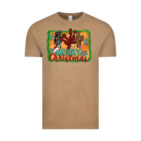 Merry Christmas Cactus Vintage Tee | Teevron