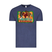Vintage Denim merry christmas cactus Vintage Tee - Jasminsmagicworld