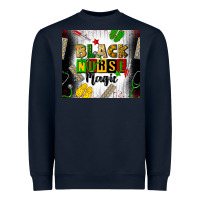 Navy black nurse magic Heavyweight Sweatshirt - CowGirlArtShop