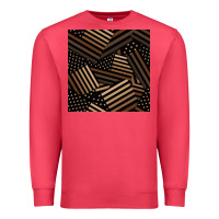 Cardinal melanin american flag seamless pattern Premium Sweatshirt - BundleAndBundleShop