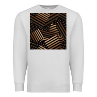 Dove Grey melanin american flag seamless pattern Premium Sweatshirt - BundleAndBundleShop
