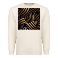 Sandshell melanin american flag seamless pattern Premium Sweatshirt - BundleAndBundleShop