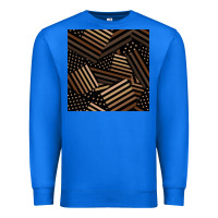True Royal melanin american flag seamless pattern Premium Sweatshirt - BundleAndBundleShop