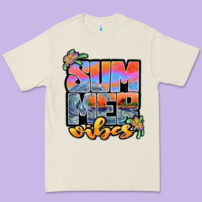 Sum Mer Vibes Premium Tee Designed By Jahusdesignshop
