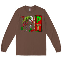 Chestnut Christmas Character Nurse Long Sleeve Tee - NancyCooperArtShop