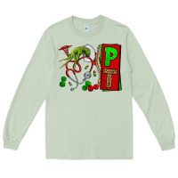 Matcha Christmas Character Nurse Long Sleeve Tee - NancyCooperArtShop