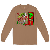 Toasted Coconut Christmas Character Nurse Long Sleeve Tee - NancyCooperArtShop
