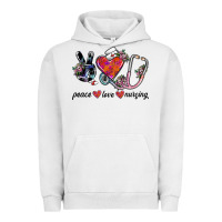 Pigment Lunar Rock peace love nursing Urban Hoodie - SublimationCraftShop