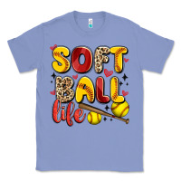 Colony Blue softball life Classic Tee - Artiststas