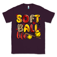 Plum softball life Classic Tee - Artiststas