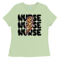 Nurse Lightning Bolt Ladies Tee | Teevron