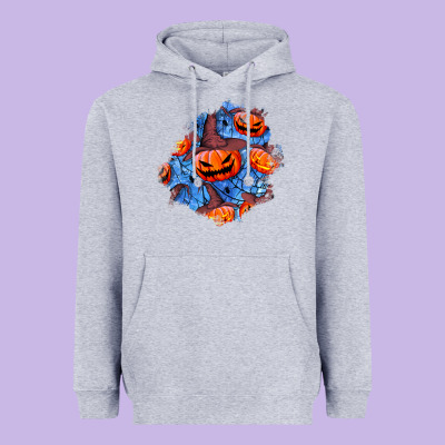 Halloween Pumpkin Patch  5 Heavyweight Hoodie Designed By Bundleandbundleshop
