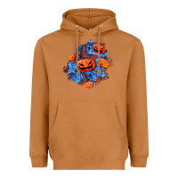 Meerkat halloween pumpkin patch  5 Heavyweight Hoodie - BundleAndBundleShop