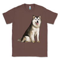Chestnut Alaskan Malamute Dog Classic Tee - LillyAllenDesigns