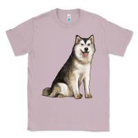 Lilac Alaskan Malamute Dog Classic Tee - LillyAllenDesigns