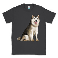 Smoke Alaskan Malamute Dog Classic Tee - LillyAllenDesigns