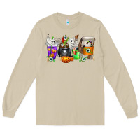 Mushroom Halloween Coffee Cups Long Sleeve Tee - texasbilliewilder