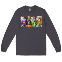 Smoke Halloween Coffee Cups Long Sleeve Tee - texasbilliewilder