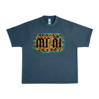 Midnight Navy Leopard Patterned Mini Tried Urban Heavy Tee - Bettercallsaul