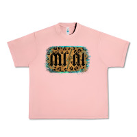 Salmon Leopard Patterned Mini Tried Urban Heavy Tee - Bettercallsaul