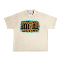 Sandshell Leopard Patterned Mini Tried Urban Heavy Tee - Bettercallsaul