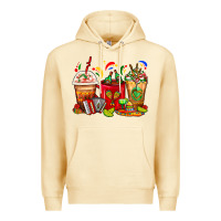 Pina Colada Mexico Coffee Cups Premium Hoodie - FaDigitalArtStudio