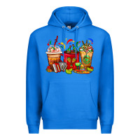 True Royal Mexico Coffee Cups Premium Hoodie - FaDigitalArtStudio