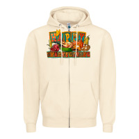 Sandshell Happy Thanksgiving Zipper Hoodie - FaDigitalArtStudio