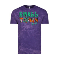 Cloud Purple small town girl western windmill Vintage Tee - Jasminsmagicworld