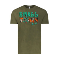 Vintage Olive small town girl western windmill Vintage Tee - Jasminsmagicworld