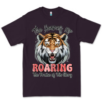 Plum the heavens are roaring tiger Premium Tee - MaliasSmallBusiness