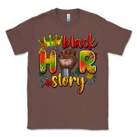 Chestnut black her story Classic Tee - Artiststas