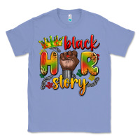 Colony Blue black her story Classic Tee - Artiststas