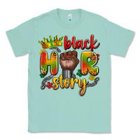 Seafoam black her story Classic Tee - Artiststas