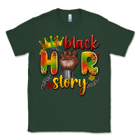 Sports Green black her story Classic Tee - Artiststas