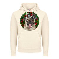Vintage Artic Christmas Pug With Buffalo Plaid Vintage Hoodie - RanaPortraitStore