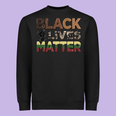 Black Lives Matter Juneteenth Heavyweight Sweatshirt Designed By Cowgirlartshop