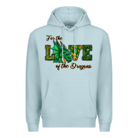 Blue Mist For The Love Of The Dragons Premium Hoodie - RanaPortraitStore