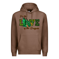 Chestnut For The Love Of The Dragons Premium Hoodie - RanaPortraitStore