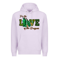 Lilac For The Love Of The Dragons Premium Hoodie - RanaPortraitStore