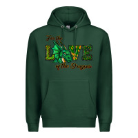Sports Green For The Love Of The Dragons Premium Hoodie - RanaPortraitStore