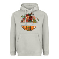 Moon Dust customize floral pumpkin Heavyweight Hoodie - BundleAndBundleShop