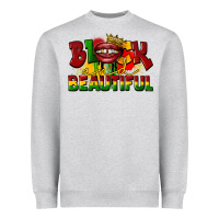 Black And Beautiful Heavyweight Sweatshirt | Teevron