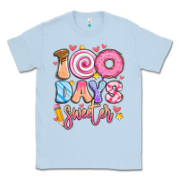 Dusty Blue 100 days sweeter Classic Tee - Artiststas