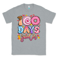 Heather Grey 100 days sweeter Classic Tee - Artiststas