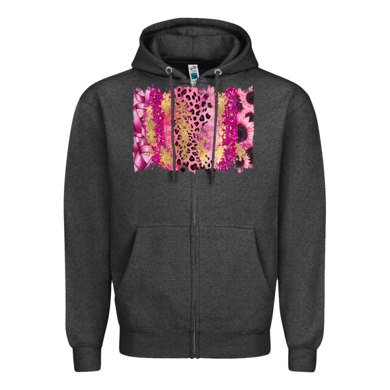 Cancer Brushstroke Zipper Hoodie by FaDigitalArtStudio | Teevron
