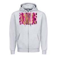 Heather Grey Cancer Brushstroke Zipper Hoodie - FaDigitalArtStudio